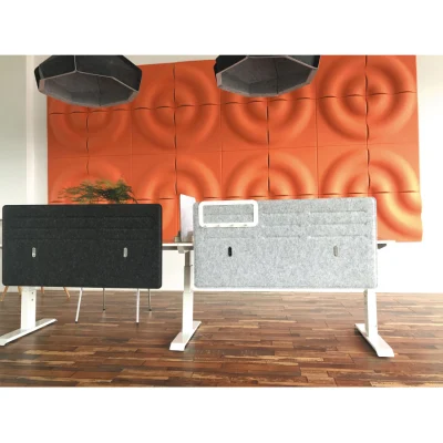 Панель перегородки офиса панелей полиэфирного волокна коммерческого применения прочная акустическая